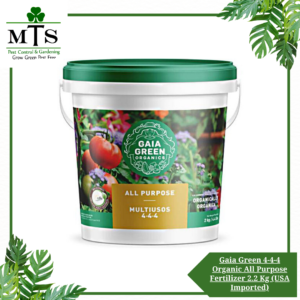 Gaia Green 4-4-4 Organic All Purpose Fertilizer and Plant Nutrients 2.2 Kg (USA Imported)