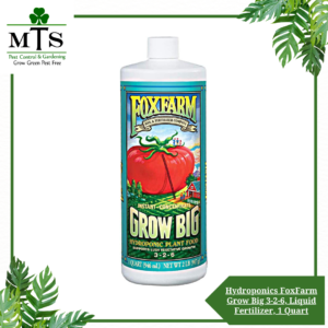 Hydroponics FoxFarm Grow Big 3-2-6, Liquid Fertilizer, 1 Quart