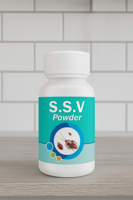 SSV Dusting Powder Insect Killer - Kills Cockroaches and Insects - Holland Imported