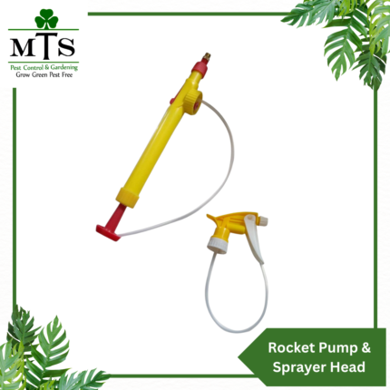 Universal Rocket Pump And Sprayer Head - Gardening Sprayer - Rocket Spray Pump - Pressure Sprayer Nozzle - Gardening Tool